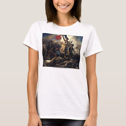 国民をリードする自由 Tシャツ (正面)