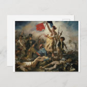 国民を率いる自由 ポストカード (正面/裏面)