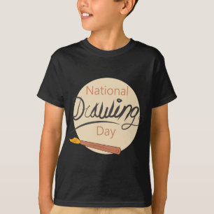 国民スケッチの日標識 Tシャツ