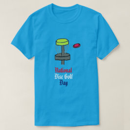 国民ディスクゴルフ日のTシャツ Tシャツ