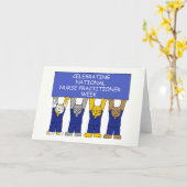 国民ナースの修行者の週 カード (黄色い花)