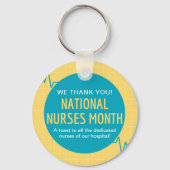 国民ナース月 キーホルダー (裏面)