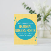国民ナース月 ポストカード (スタンド正面)