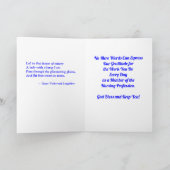 国民ナース週間サンキューカード カード (内部)