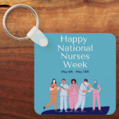 国民ナース週間 キーホルダー (正面)