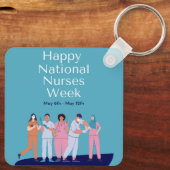 国民ナース週間 キーホルダー (裏面)
