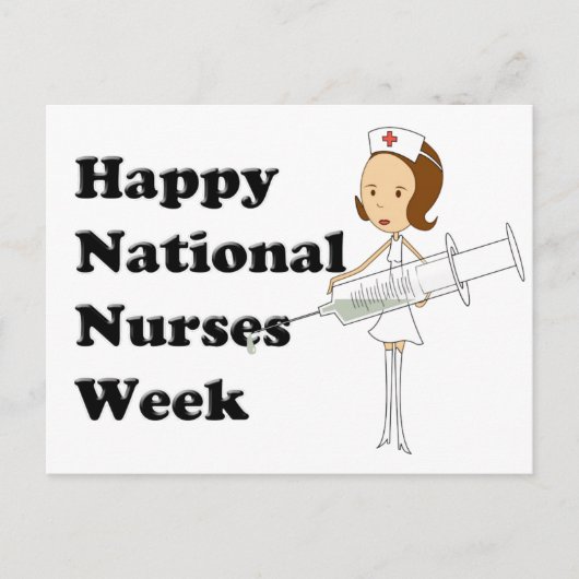 国民ナース週間 ポストカード (正面)
