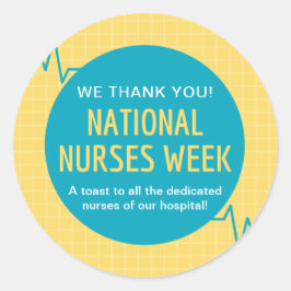 国民ナース週間 ラウンドシール