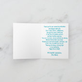 国民パーソナライズされたナース週間 カード (内部)