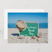 国民ビーチの日 ポストカード (正面/裏面)