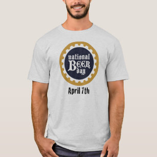 国民ビール日のTシャツ Tシャツ