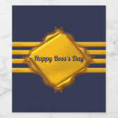 国民ボスの日 ワインラベル (シングルラベル)