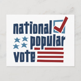 国民人気がある投票 ポストカード