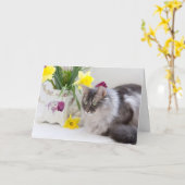 国民兄弟姉妹の日！ カード (黄色い花)