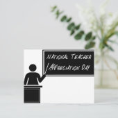 国民先生感謝の日 ポストカード (スタンド正面)