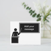 国民先生感謝の日 ポストカード (スタンド正面)