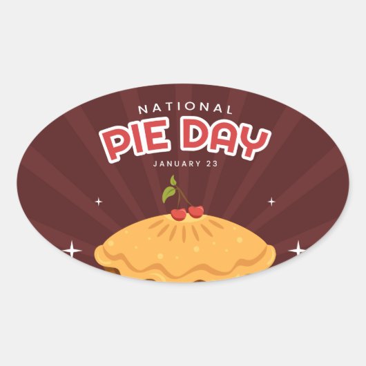 国民円の日 楕円形シール (正面)