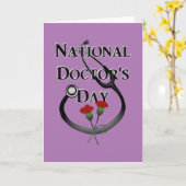 国民医師会 カード (黄色い花)