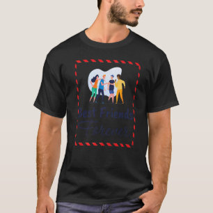 国民友情デー最高のフレンズ Tシャツ