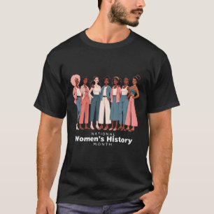 国民女性歴史月間 Tシャツ