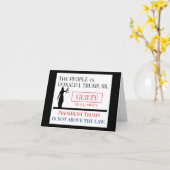 国民対トランプ有罪判決 カード (黄色い花)