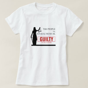国民対トランプ有罪判決 Tシャツ