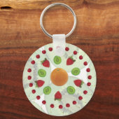 国民栄養の月 キーホルダー (正面)