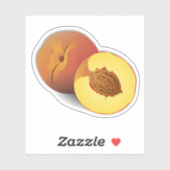 国民桃の月 シール (シート)