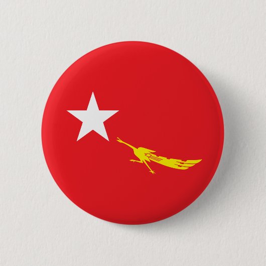 国民民主連盟 缶バッジ (正面)