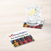 国民法の議決権 スクエアペーパーコースター (インサイチュ)