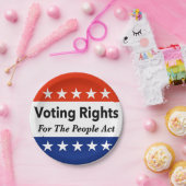 国民法の議決権 ペーパープレート (パーティー)