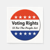 国民法S1議決権 スタンダードカクテルナプキン (正面)