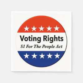 国民法S1議決権 スタンダードカクテルナプキン