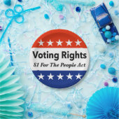 国民法S1議決権 ペーパープレート (パーティー)