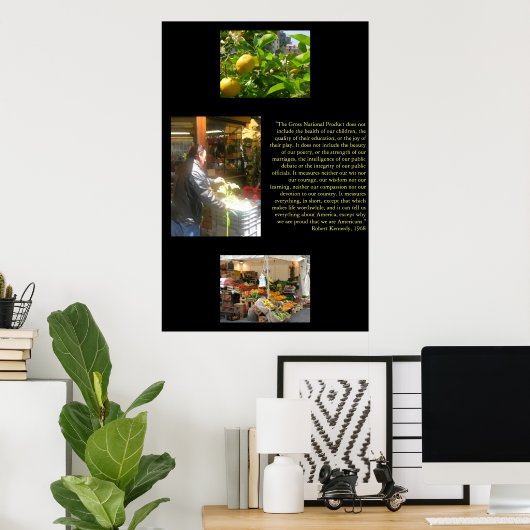 国民総生産 ポスター (ホームオフィス)