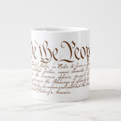 国民 ジャンボコーヒーマグカップ (正面)