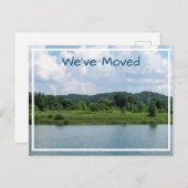 国池引っ越しましたはがき 案内ポストカード (正面/裏面)