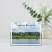 国池引っ越しましたはがき 案内ポストカード (スタンド正面)