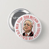 国無し 缶バッジ (正面&裏面)