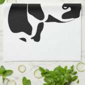 国牛台所タオル キッチンタオル (折り畳み)