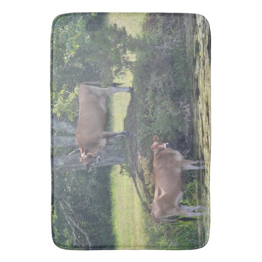 国牛 バスマット (正面縦)