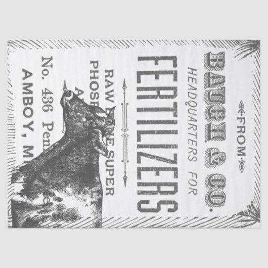 国牛Decoupageのティッシュ 薄葉紙 (正面)