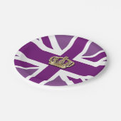 国王と連合の愛国者 ペーパープレート (アングル)