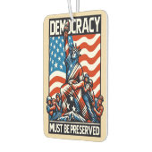 国王の民主主義救なし カーエアーフレッシュナー (左)