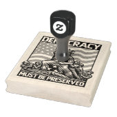 国王の民主主義救なし ラバースタンプ (スタンプ)