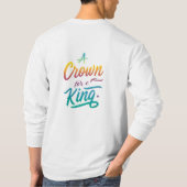 国王の王冠 Tシャツ (裏面)