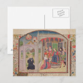 国王への倫理の提示 ポストカード (正面/裏面)