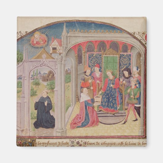 国王への倫理の提示 マグネット (正面)