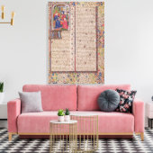 国王への「政治」の発表 キャンバスプリント (インサイチュ (リビング))