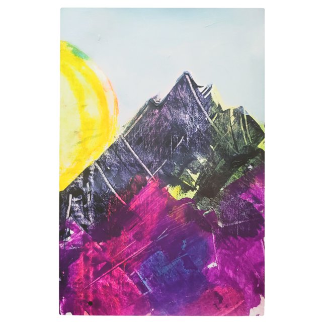 国王陛下 メタルプリント (正面)